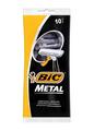 Набор бритв без сменных картриджей Bic Metal, 10 шт
