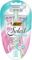 Набор бритв без сменных картриджей Bic Miss Soleil Sensitive, 3 шт