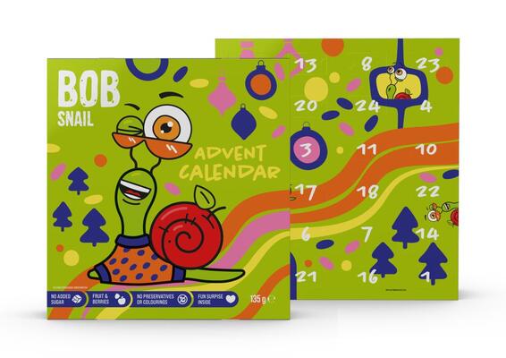 Набор Bob Snail Рождественский Advent Calendar, 135 г