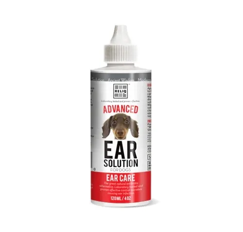Розчин Reliq Ear Solution для догляду за вухами для собак і котів, 120 мл