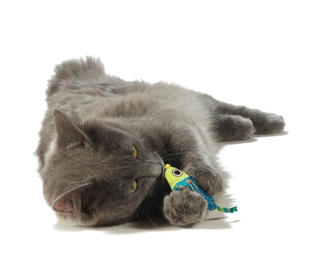 Игрушка для котов Petstages Catnip Chew Mice pt327 Мышки с кошачьей мятой, цветные
