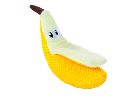 Игрушка для котов Petstages Dental Banana pt67835 Дентал банан, желтая