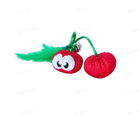 Іграшка для котів Petstages Dental Cherries pt67833 Вишні