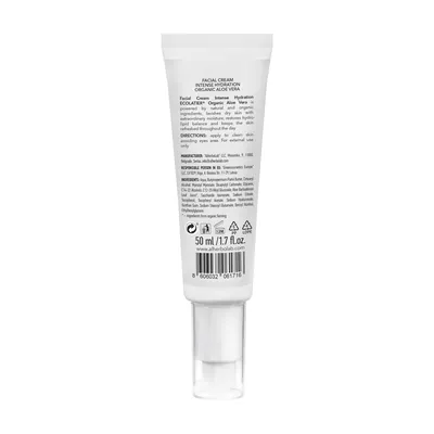 Крем для обличчя Ecolatier Organic Aloe Vera зволожуючий, 50 мл