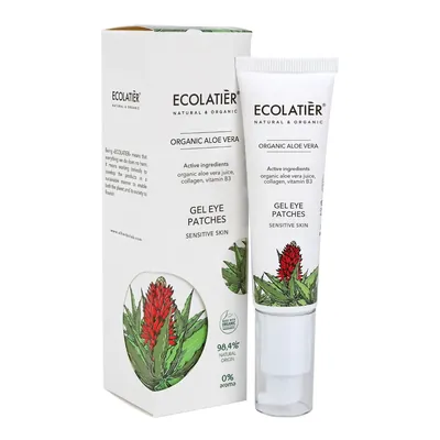 Гель для області навколо очей Ecolatier Organic Aloe Vera з патч-ефектом, 30 мл