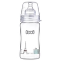 Бутылочка стеклянная Lovi Diamond Glass Retro boy, 74/203, 250 мл