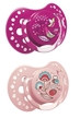 Пустышка силиконовая Lovi Folky динамическая, 22/842girl, 3-6 месяца, 2 шт