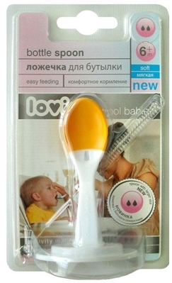 Ложечка-насадка Lovi для бутылочки, большой поток, 2/589