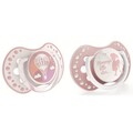 Пустышка силиконовая Lovi Pride and joy динамическая, 22/844girl, 0-3 месяца, 2 шт