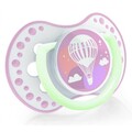 Пустушка силіконова Lovi Pride and joy динамічна, 22/845girl, 3-6 місяців, 2 шт