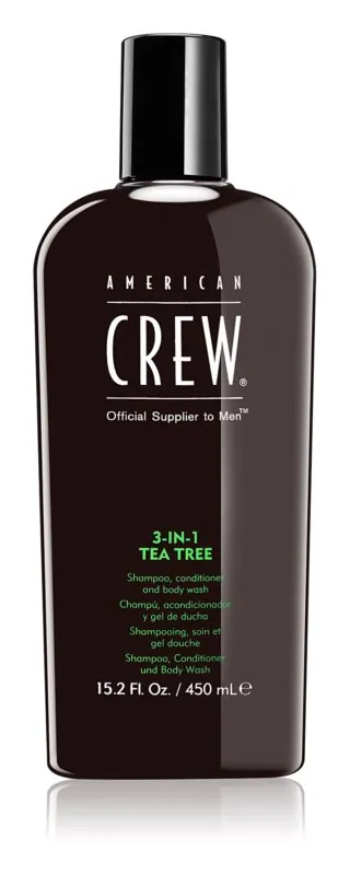 Шампунь American Crew Classic 3-в-1 догляд за волоссям та тілом Чайне дерево, 450 мл