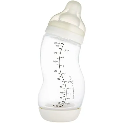 Пляшечка Canpol Babies S-Shape 24/200 антиколікова з широким отвором, 310 мл
