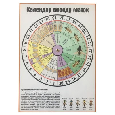 Календарь вывода маток АВВ-100 1621