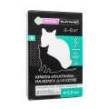 Краплі на холку Vitomax Platinum проти бліх, кліщів та гельмінтів для котів 4-8 кг по 1 мл, 4 піпетки