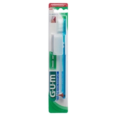 Зубная щетка GUM Classic, компактная мягкая, 1 штука