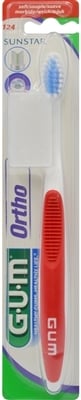 Зубная щетка GUM Orthodontic, ортодонтическая, 1 штука