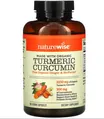 Куркумін NatureWise Curcumin з органічної куркуми, 180 веганських капсул