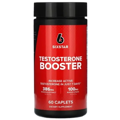 Тестостероновий бустер SixStar Testosterone Booster, 60 капсул