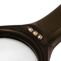 Лупа Ridni RD-9986B ручная с LED подсветкой 2,5X увеличение (диаметр 75 мм)