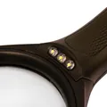 Лупа Ridni RD-9986B ручна з LED підсвічуванням 2,5X збільшення (діаметр 75 мм)