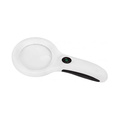 Лупа Ridni RD-9587 ручная с LED подсветкой 3X увеличение (диаметр 75 мм)