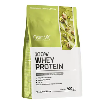 Протеїн сироватковий концентрат OstroVit 100% Whey Protein фісташка-крем, 700 г