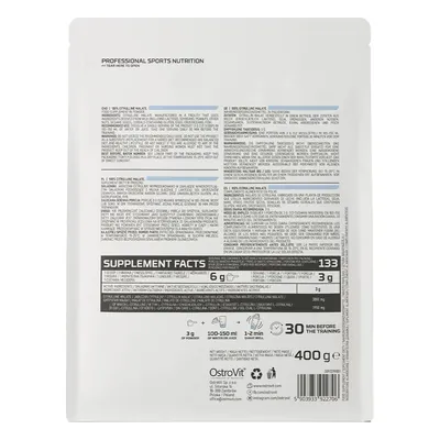 Цитрулін малат OstroVit Citrulline Malate без смаку, 400 г