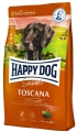 Корм сухой Happy Dog Sensible Toscana для кастрированных собак и собак с избыточным весом с уткой и лососем, 12,5 кг, 3542