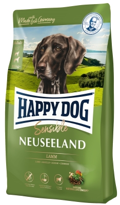 Корм сухой Happy Dog Sensible Neuseeland для взрослых собак с чувствительным пищеварением с ягненком и рисом, 12,5 кг, 3534