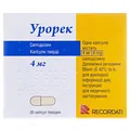 Урорек капсули тв. по 4 мг №30 (10х3)