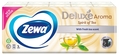 Платочки бумажные Zewa Deluxe Aroma Аромат Чая 3 слоя, 10 шт х 10 уп