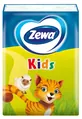Хусточки носові паперові Zewa Kids 4 шари, 9 шт х 1 уп