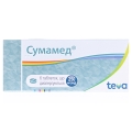 Сумамед таблетки, дисперг. по 250 мг №6