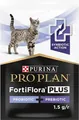 Корм додатковий Purina Pro Plan FortiFlora Plus пробіотик + пребіотик для дорослих котів та кошенят порошок по 1,5 г №1 в саше