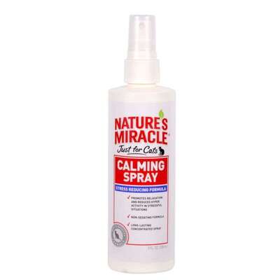 Спрей успокаивающий Nature's Miracle No Stress Calming Spray для кошек, 236 мл