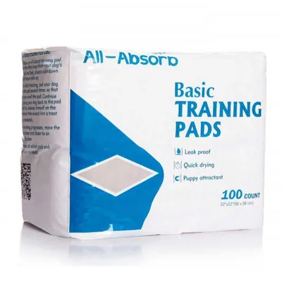 Пелюшки для собак All-Absorb Basic 56 см х 56 см, 100 штук