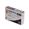 Левітра таблетки, в/о по 20 мг №1