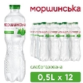 Вода мінеральна Моршинська слабогазована, 0,5 л