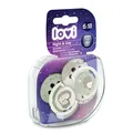 Пустушка силіконова Lovi Night&Day Girl Hedgehog динамічна 22/930, 6-18 місяців,  2 шт