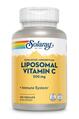 Витамин С липосомальный Solaray Liposomal Vitamin C 500 мг, 100 растительных капсул