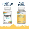 Вітамін С ліпосомальний Solaray Liposomal Vitamin C 500 мг, 100 рослинних капсул