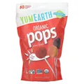 Льодяники органічні YumEarth Organic Pops асорті 310 г, 50 льодяників в індивідуальній упаковці