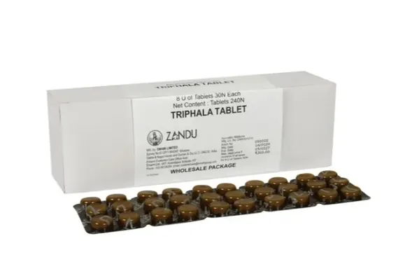 Трифала Zandu Triphala, 30 таблеток