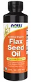Лляна олія NOW Organic Flax Seed Oil, 335 мл