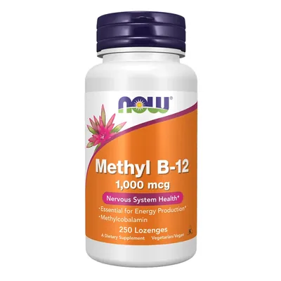 Метил В-12 NOW Methyl B-12 1000 мкг льодяники №250
