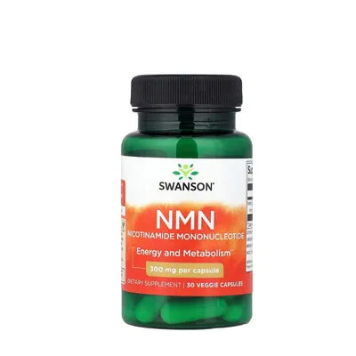 Нікотинамід мононуклеотид Swanson NMN Nicotinamide Mononucleotide 300 мг, 30 капсул