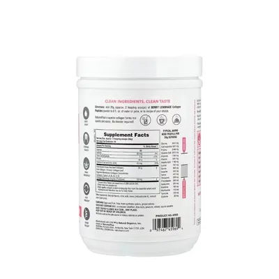 Коллагеновые пептиды Nature's Plus Collagen Peptides ягодный лимонад, 364 г