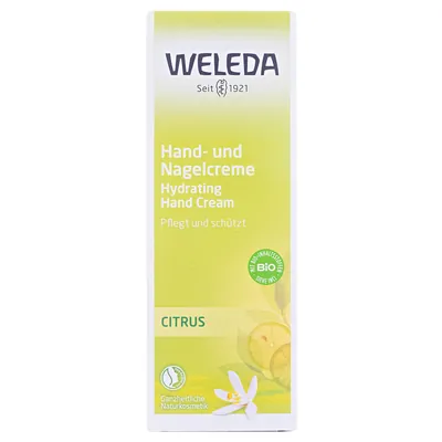 Крем для рук і нігтів Weleda Citrus Цитрус зволожуючий, 50 мл