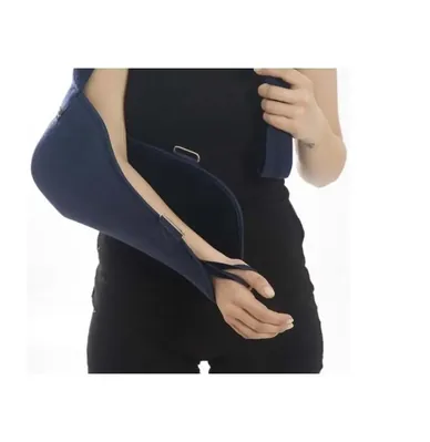 Бандаж для руки Morsa REF-30.301 підтримуючий Lux, темно-синій, розмір L