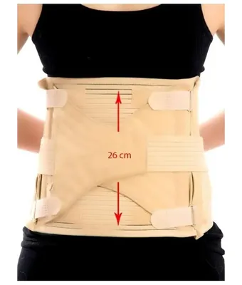 Корсет попереково-крижовий Morsa REF-40.270 з регулюванням, бежевий, розмір ХL